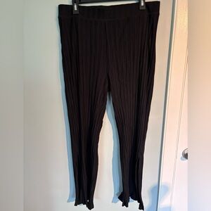 Eileen Fisher ribbed crop pant